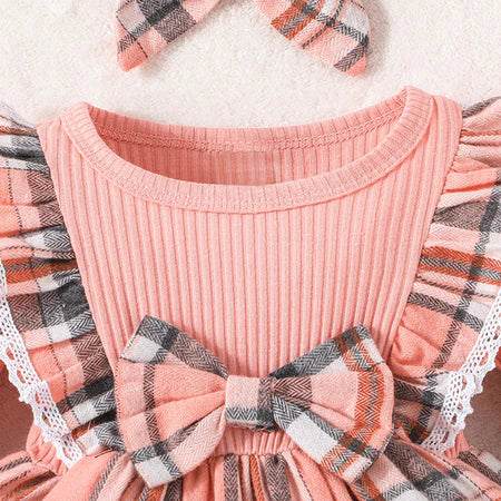 Vestido Baby Girl com Manga Longa