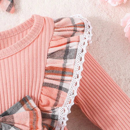 Vestido Baby Girl com Manga Longa