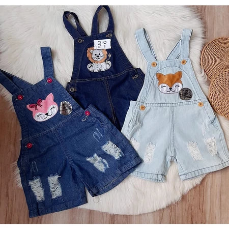 Vestido JEANS com manga (LINDO!) Recém-nascido até 5 anos!!