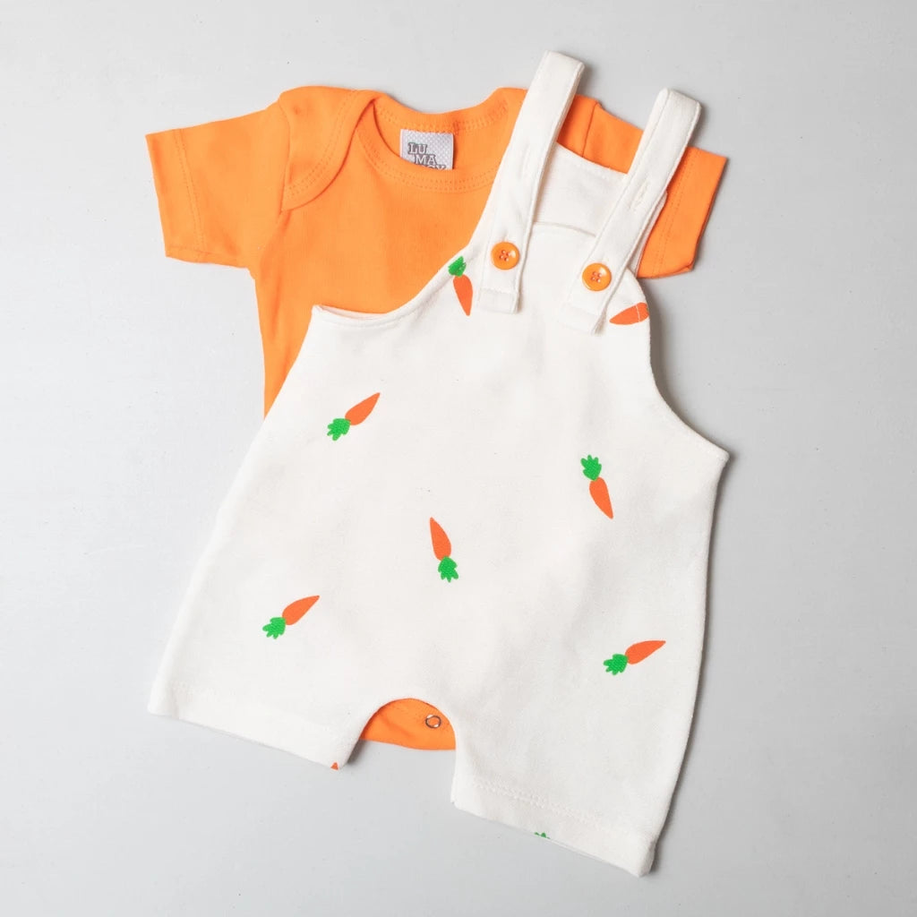 Conjunto jardineira com body manga curta menino roupas de bebê verão