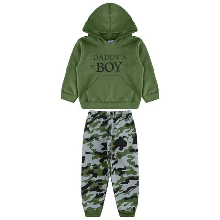 Conjunto Moletom Bebê Menino Agasalho Bebê Masculino Roupa de Frio Conjunto Moleton Inverno 100% Algodão