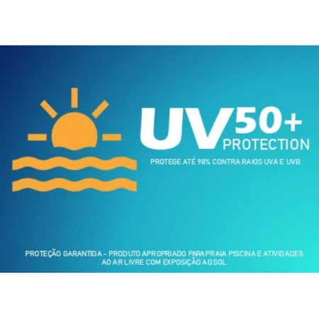 Conjunto de Biquíni Infantil com Blusa Proteção Solar UV 50+ Sereia Unicórnio Praia Piscina Natação Menina Infantil